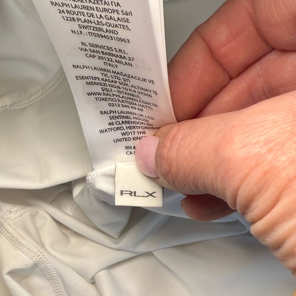 RLX Golf & Tennis Interlock Faux-Wrap Skort Size S - Picture 14 of 14